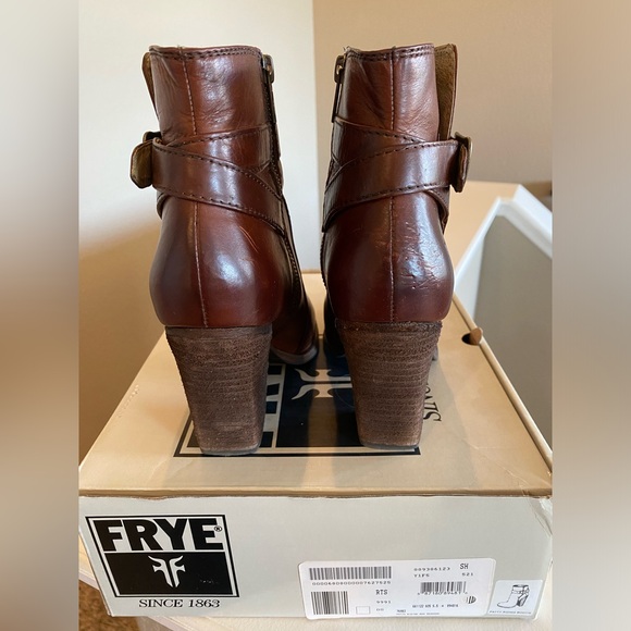 Frye Patty Riding Boots - Leather block heel - size 5.5 - Picture 4 of 6